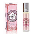 Hareem Al Sultan 10ML Roll-On Perfume Oil by Ard Al Zaafaran, featuring an elegant pink box design with intricate patterns.